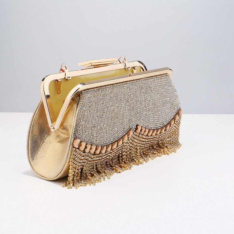 Tassel Shape Evening Bags Women's Hundred Banquet Handbags Dress Evening Bags