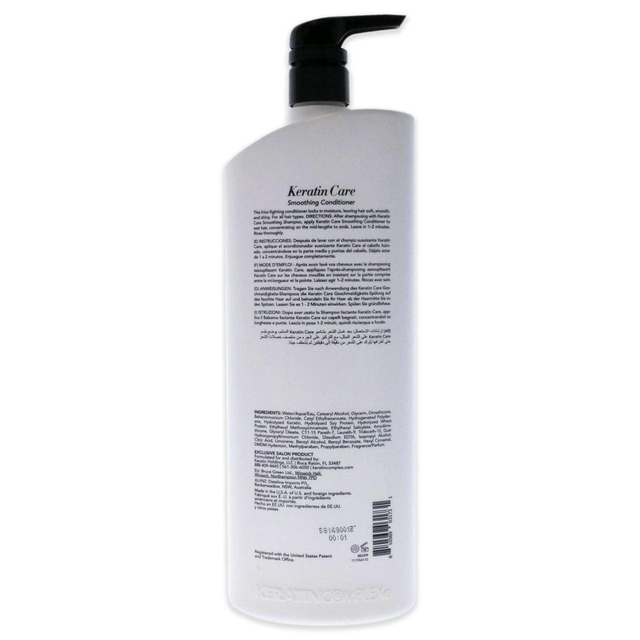 Keratin Complex Smoothing Care Conditioner by Keratin Complex for Unisex - 33.8 oz Conditioner