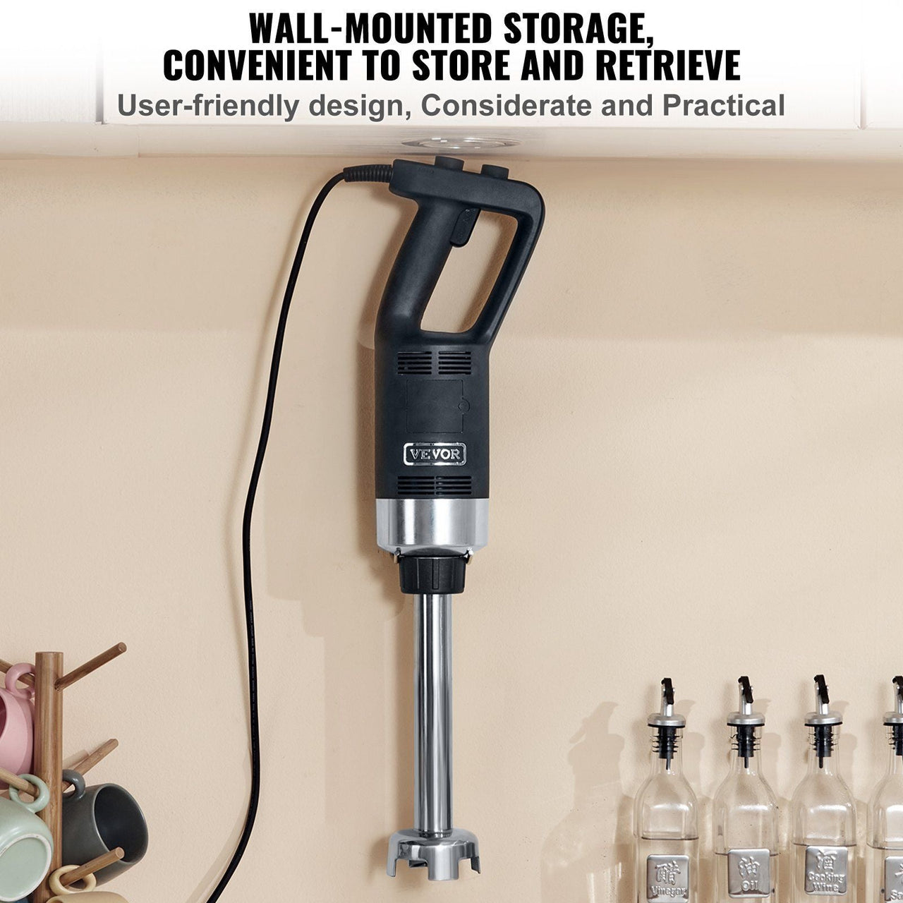 VEVOR Commercial Immersion Blender, 750W 12