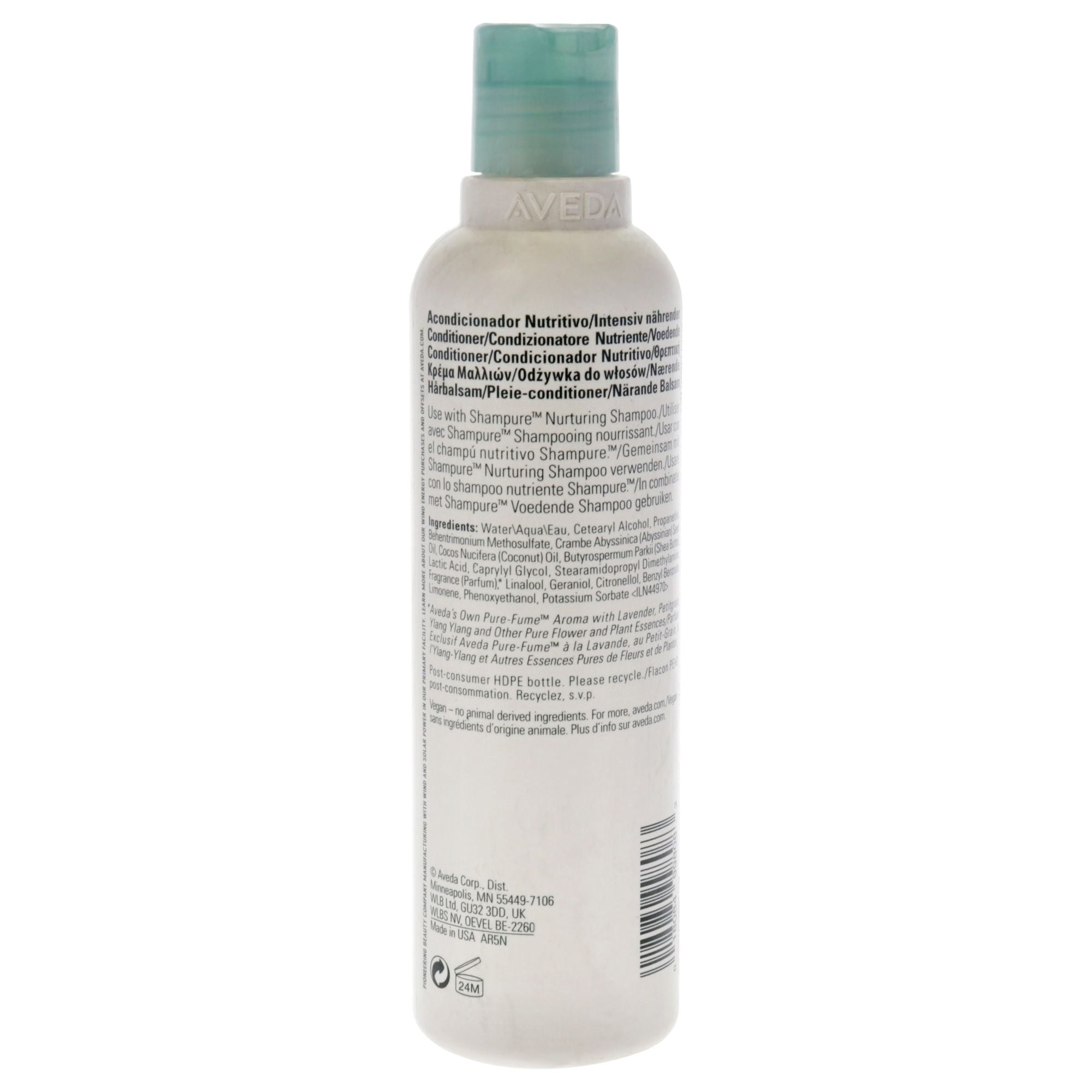 Shampure Conditioner by Aveda for Unisex - 8.5 oz Conditioner