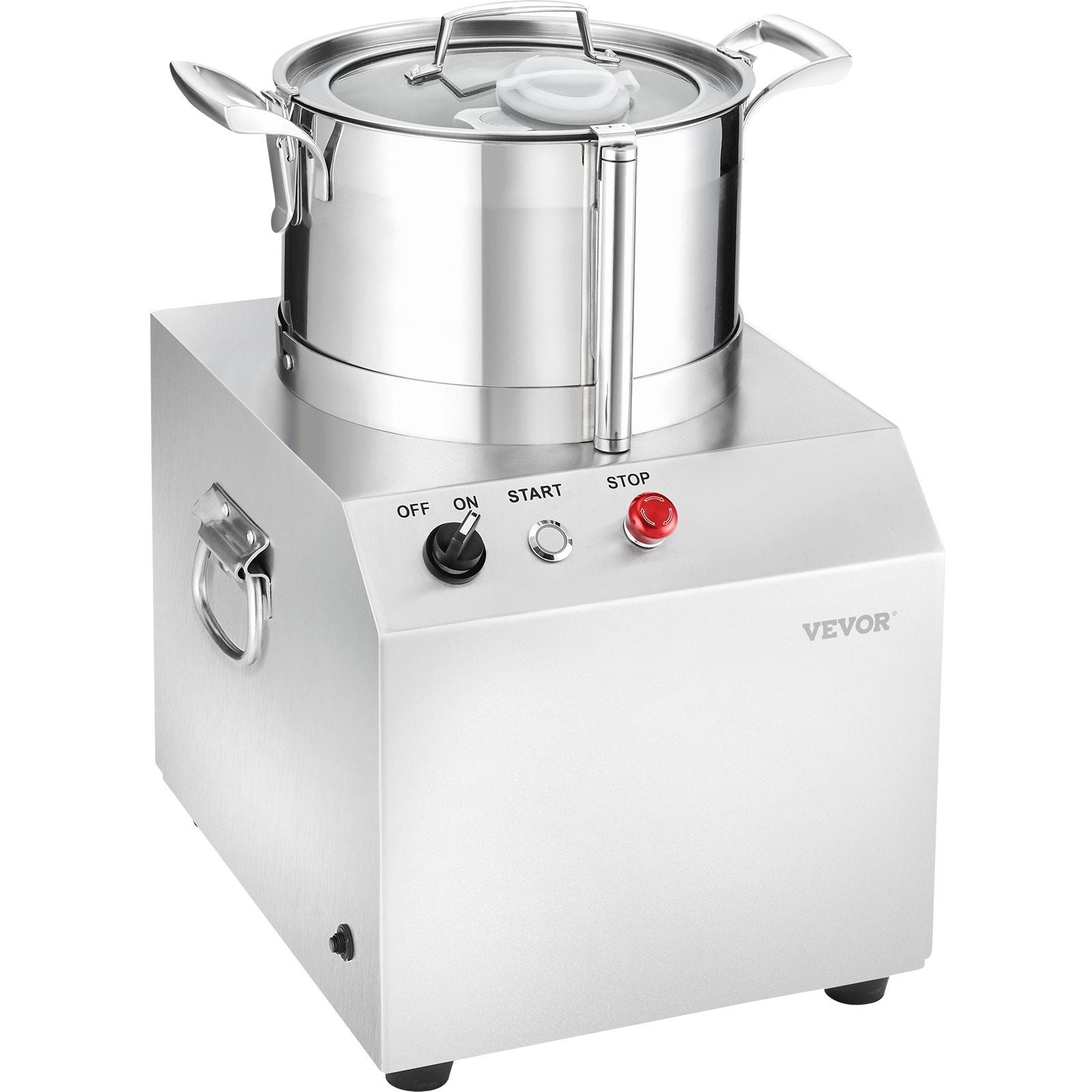 Food Processor Vegetable Chopper 4.3 Quart F ood-G rade Stainless Steel Blender