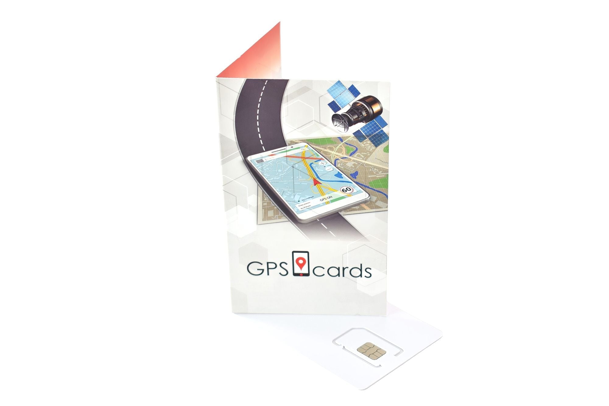 GPS cards for GPS Tracker GPS-408A with Over speed alarm & Portable Battery