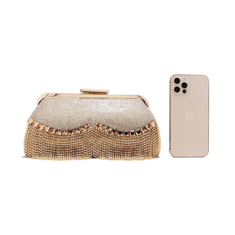 Tassel Shape Evening Bags Women's Hundred Banquet Handbags Dress Evening Bags