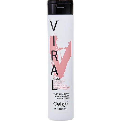 CELEB LUXURY by Celeb Luxury VIRAL COLORWASH ROSE GOLD 8.25 OZ