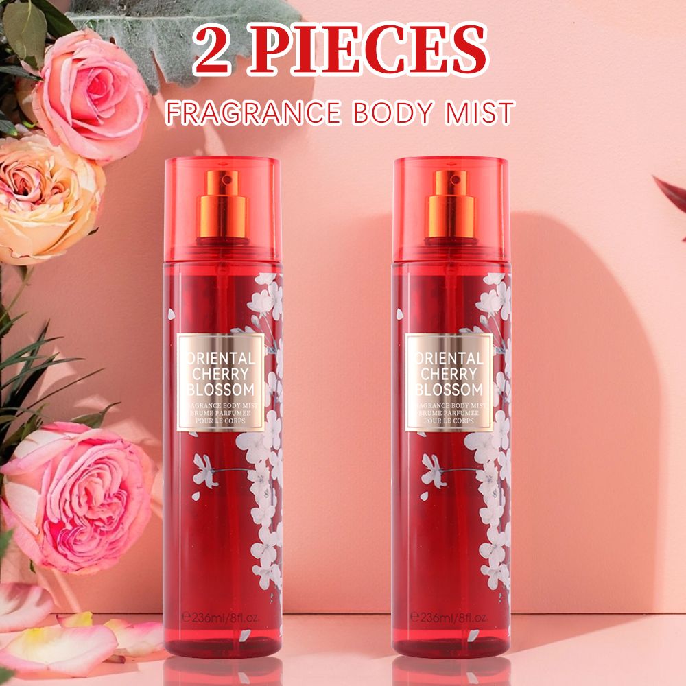 8 Fl.Oz/ Hair And Body Mist for Women, Floral Scented Spray, Refreshing Body Mist, Enduring Fragrance, Ideal for Everyday Use, Dates, Celebrations, And Gifting