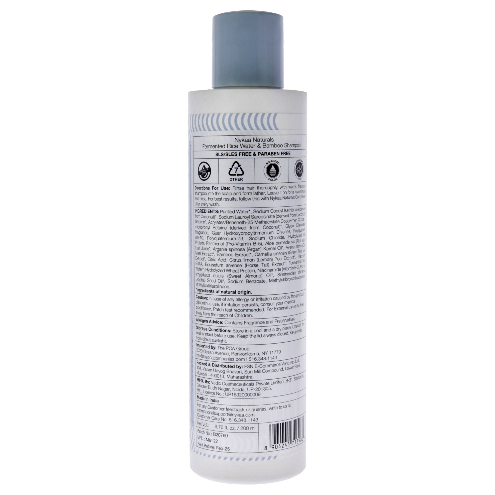 Shampoo - Fermented Rice Water and Bamboo