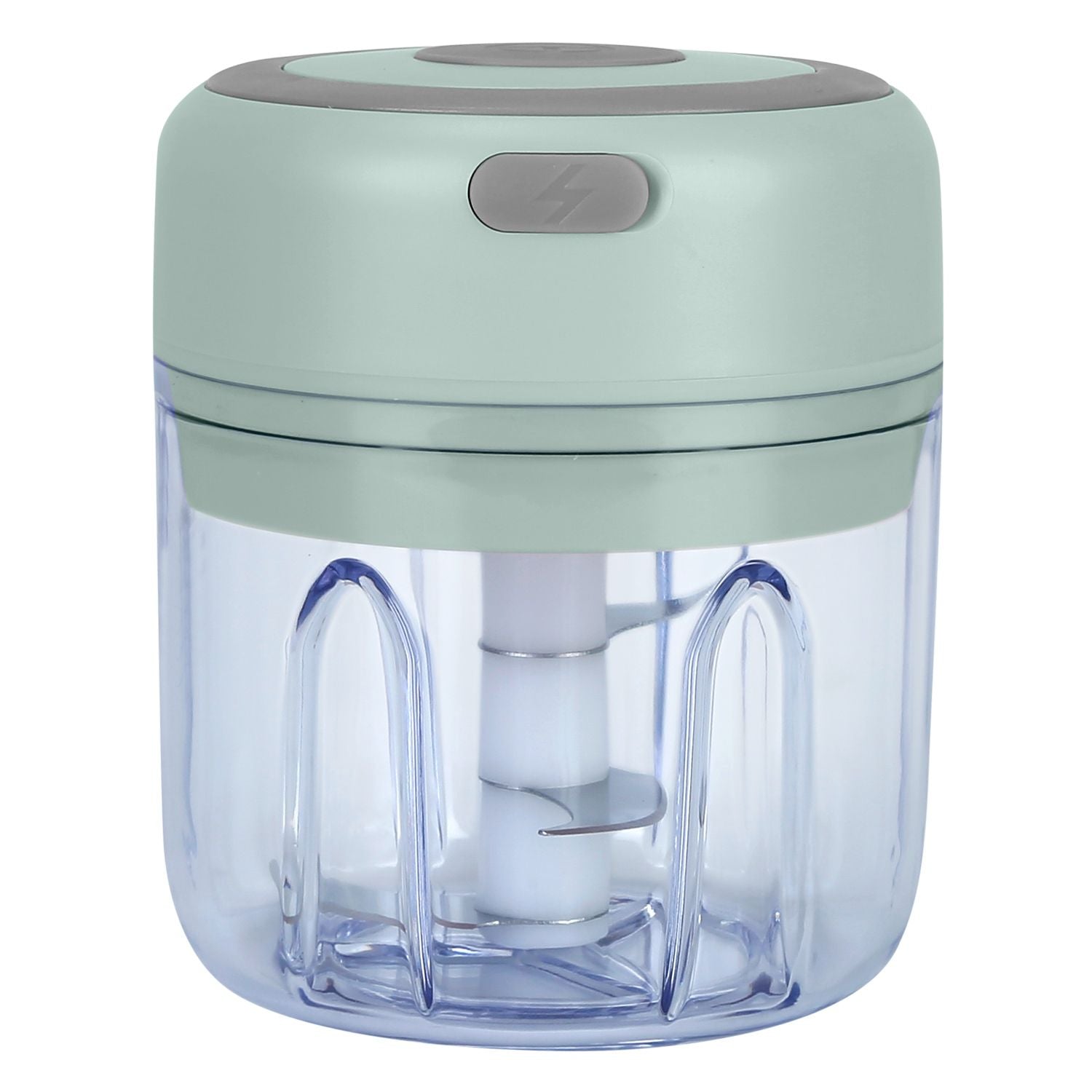 Mini Electric Garlic Chopper 8.45OZ Cordless Garlic Mincer Food Chopper