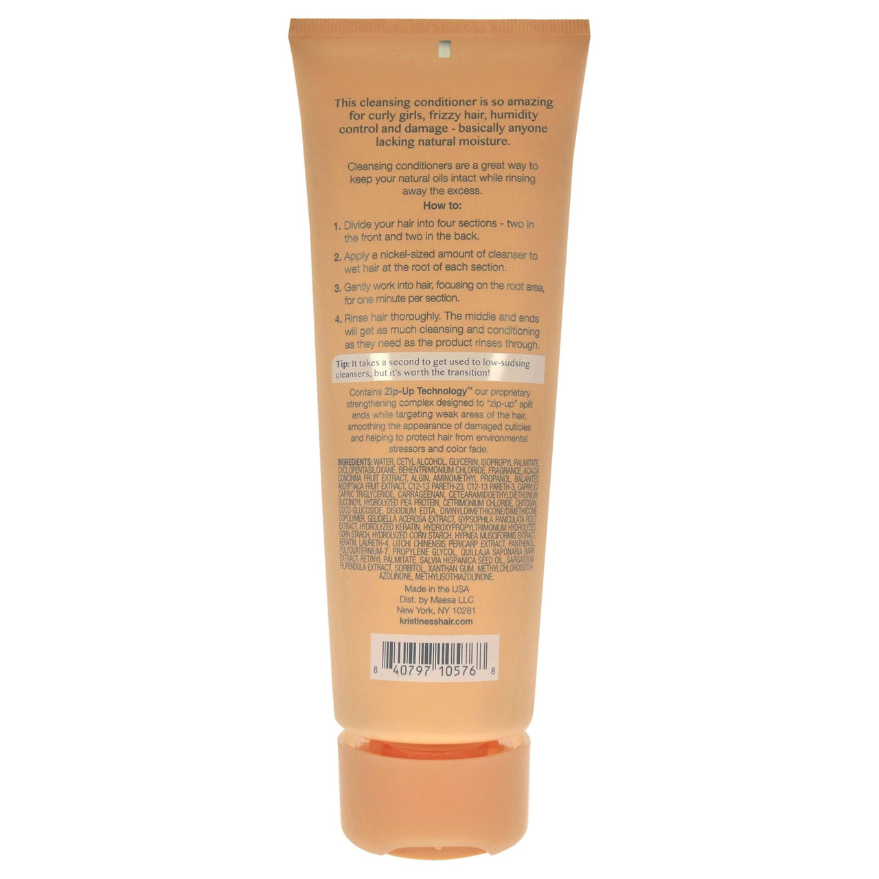 Frizz Management Cleansing Co-Wash by Kristin Ess for Unisex - 8.45 oz Conditioner