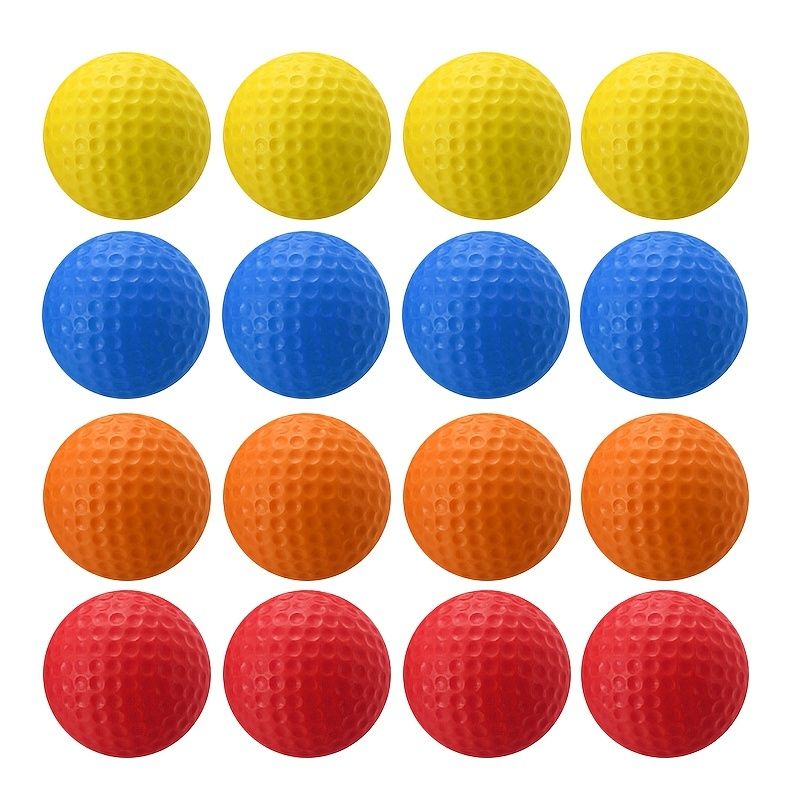 12pcs/Pack Golf PU Ball Soft Ball Practice Ball