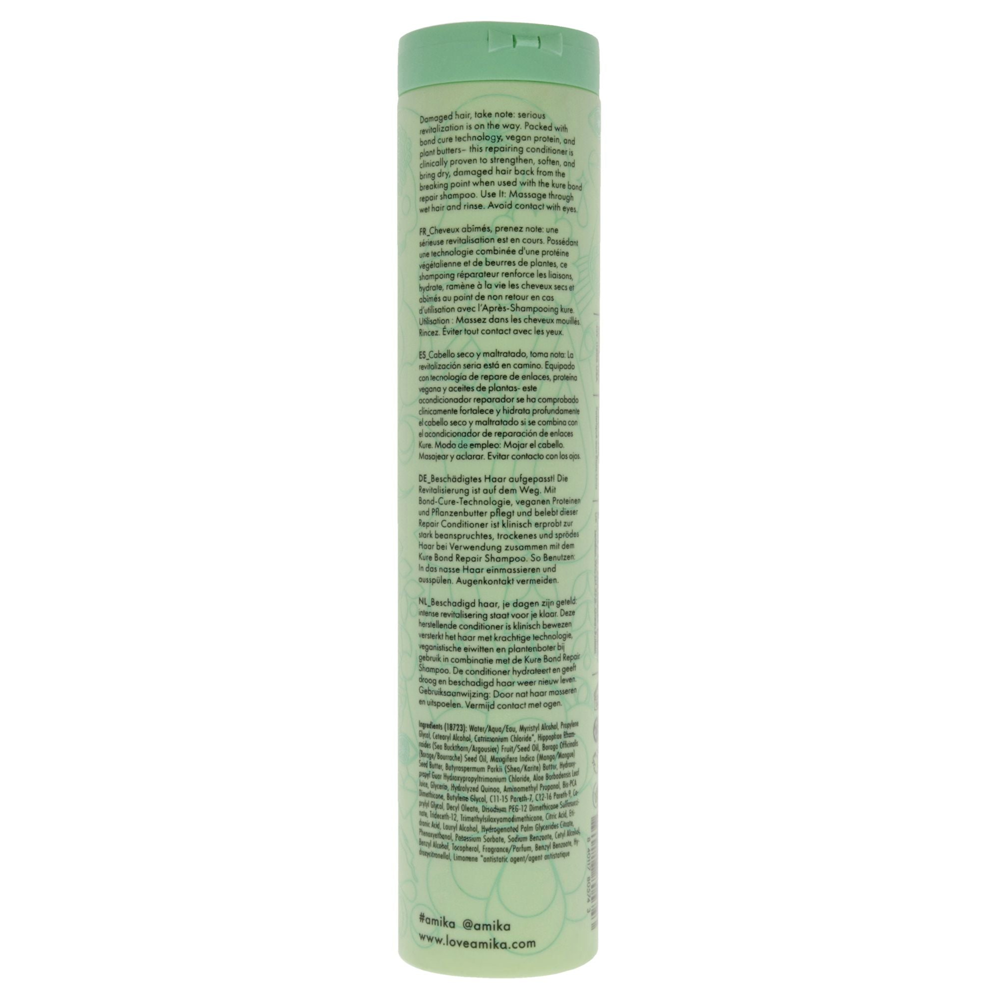 The Kure Repair Conditioner by Amika for Unisex - 9.2 oz Conditioner