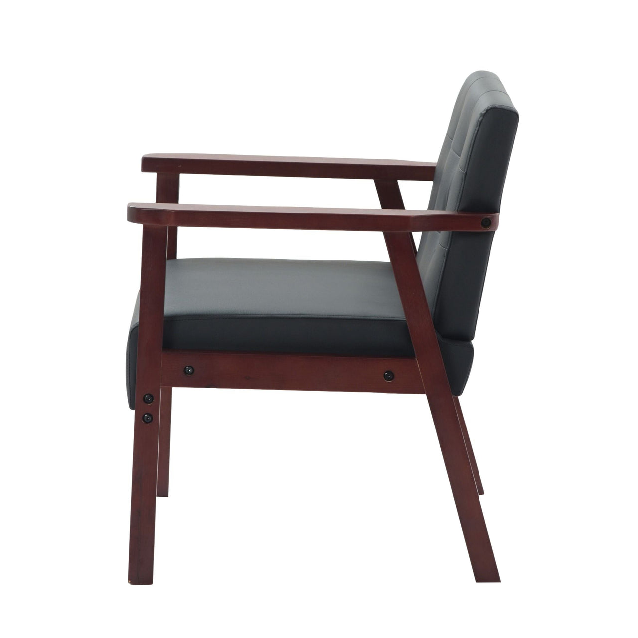 Wood Frame Accent Armchair