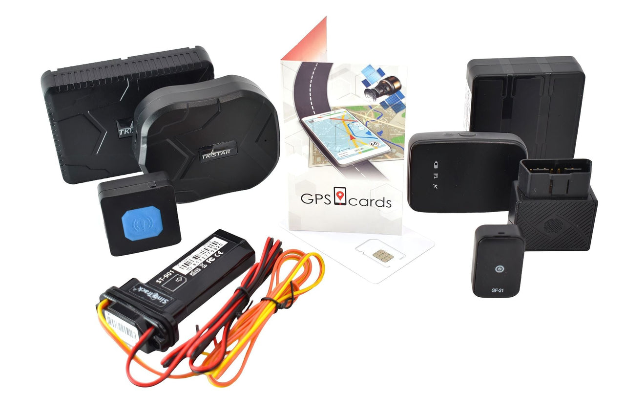 Sim card for GPS-408 Large Battery Tracker with vibration & Movement Alarm
