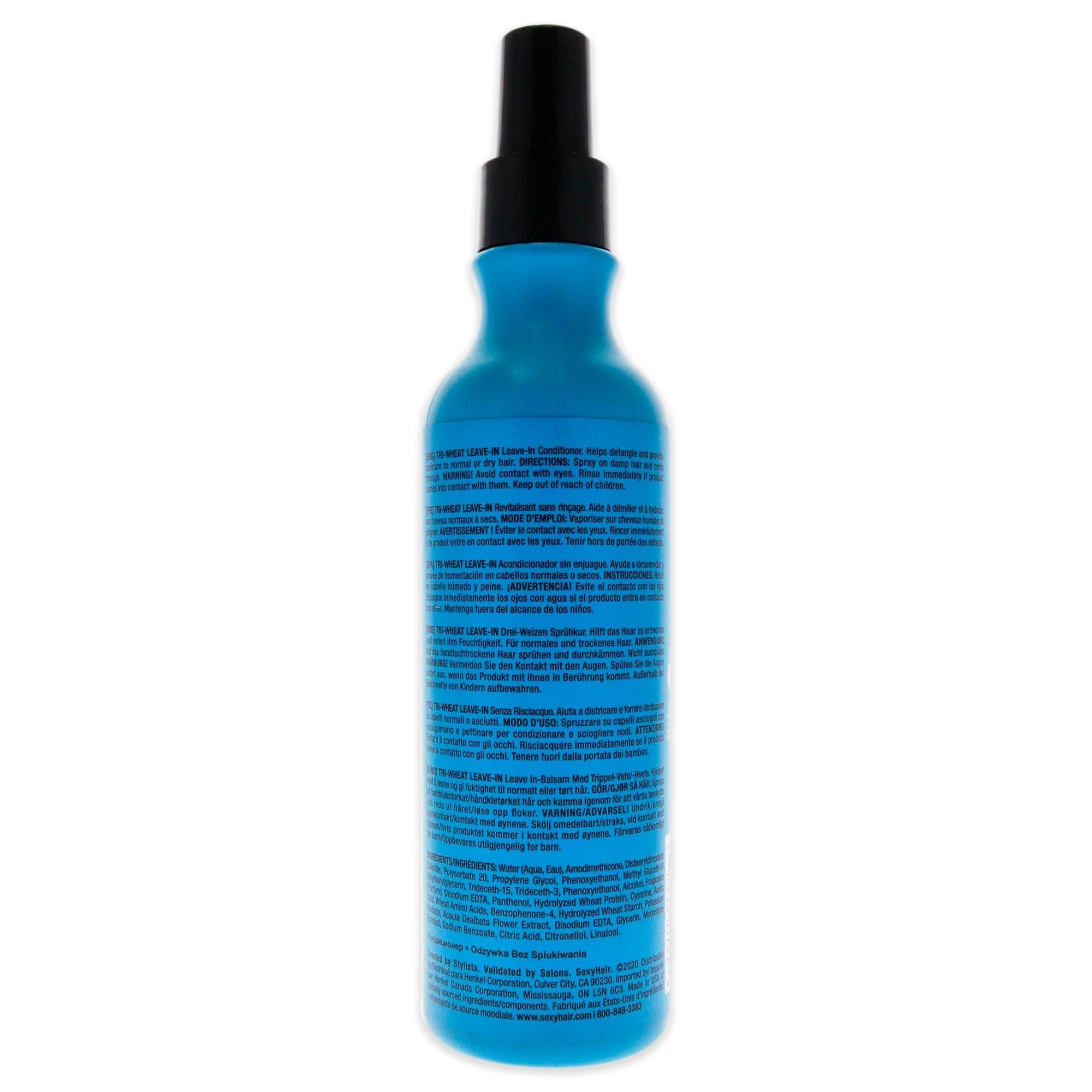 Healthy Sexy Hair Tri-Wheat Leave-In Conditioner by Sexy Hair for Unisex - 8.5 oz Conditioner