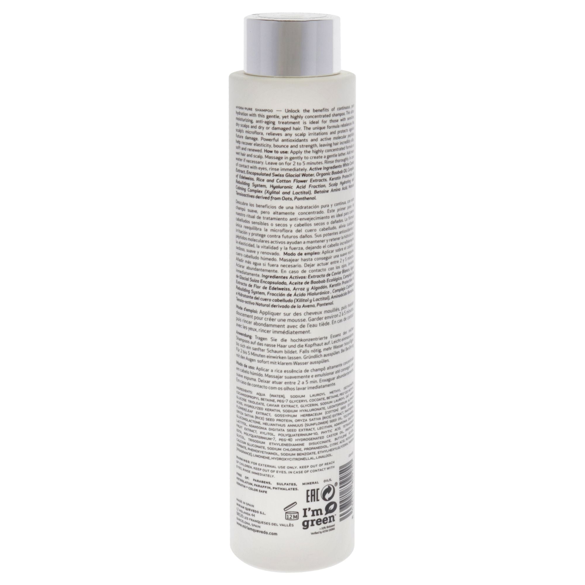 Glacial White Caviar Hydra Pure Shampoo