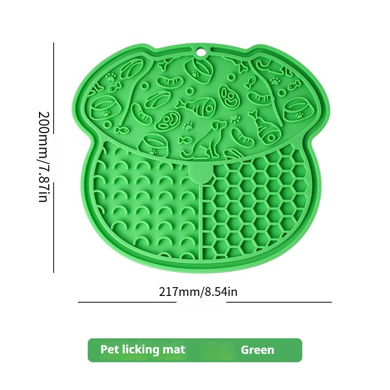 Lick Mat for Dogs and Cats Dog Slow Feeder Mat with Strong Suction