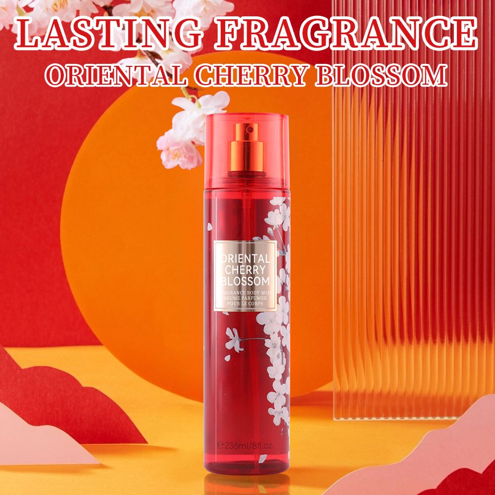 8 Fl.Oz/ Hair And Body Mist for Women, Floral Scented Spray, Refreshing Body Mist, Enduring Fragrance, Ideal for Everyday Use, Dates, Celebrations, And Gifting