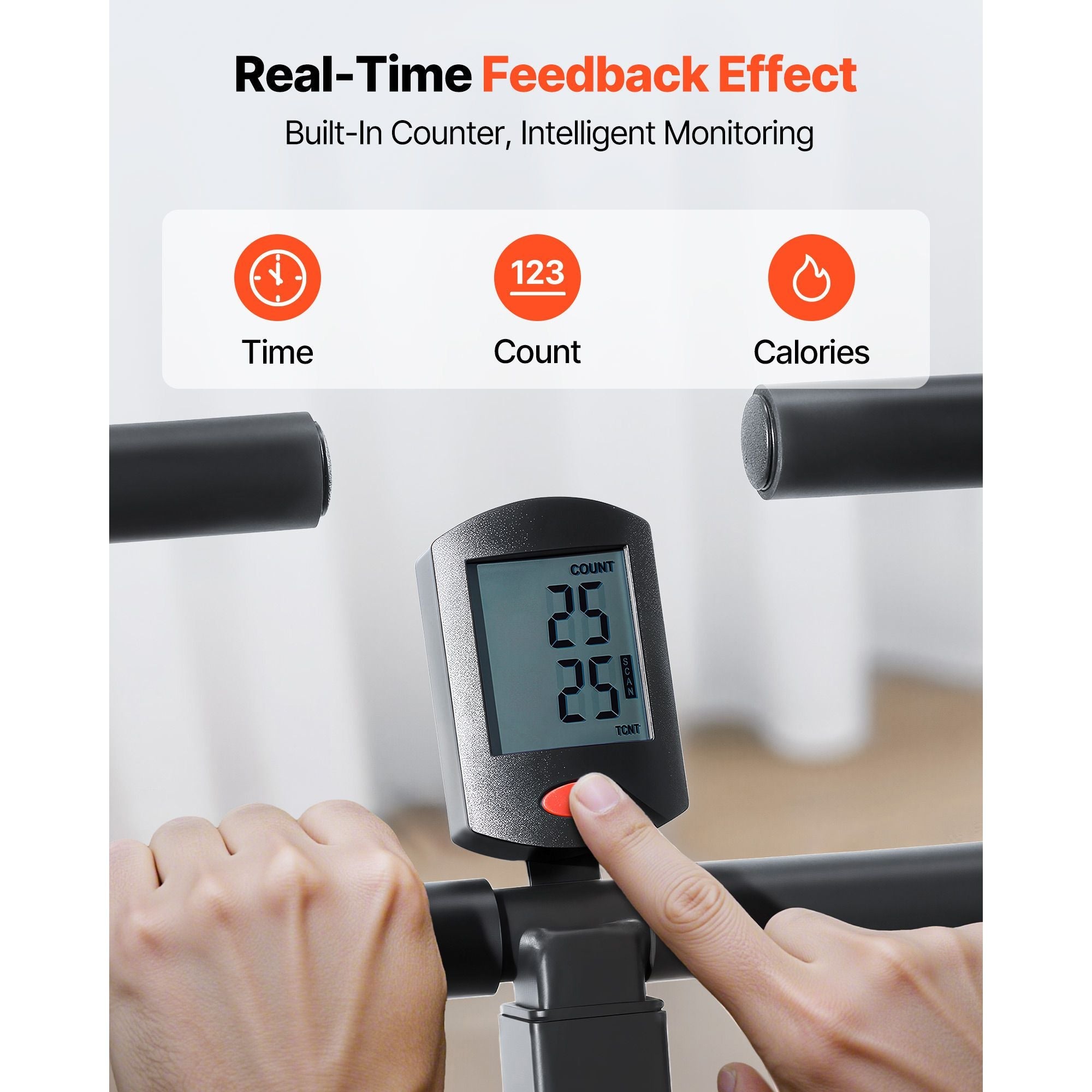 Squat Machine, Deep Squat Rowing Machine for Home, Easy Setup & Foldable Exercise Equipment, Glute Trainer Machine with 3 High-Strength Resistance Bands, Glutes & Leg Home Workout Machine, Black