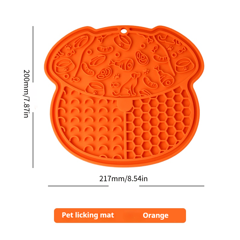 Lick Mat for Dogs and Cats Dog Slow Feeder Mat with Strong Suction