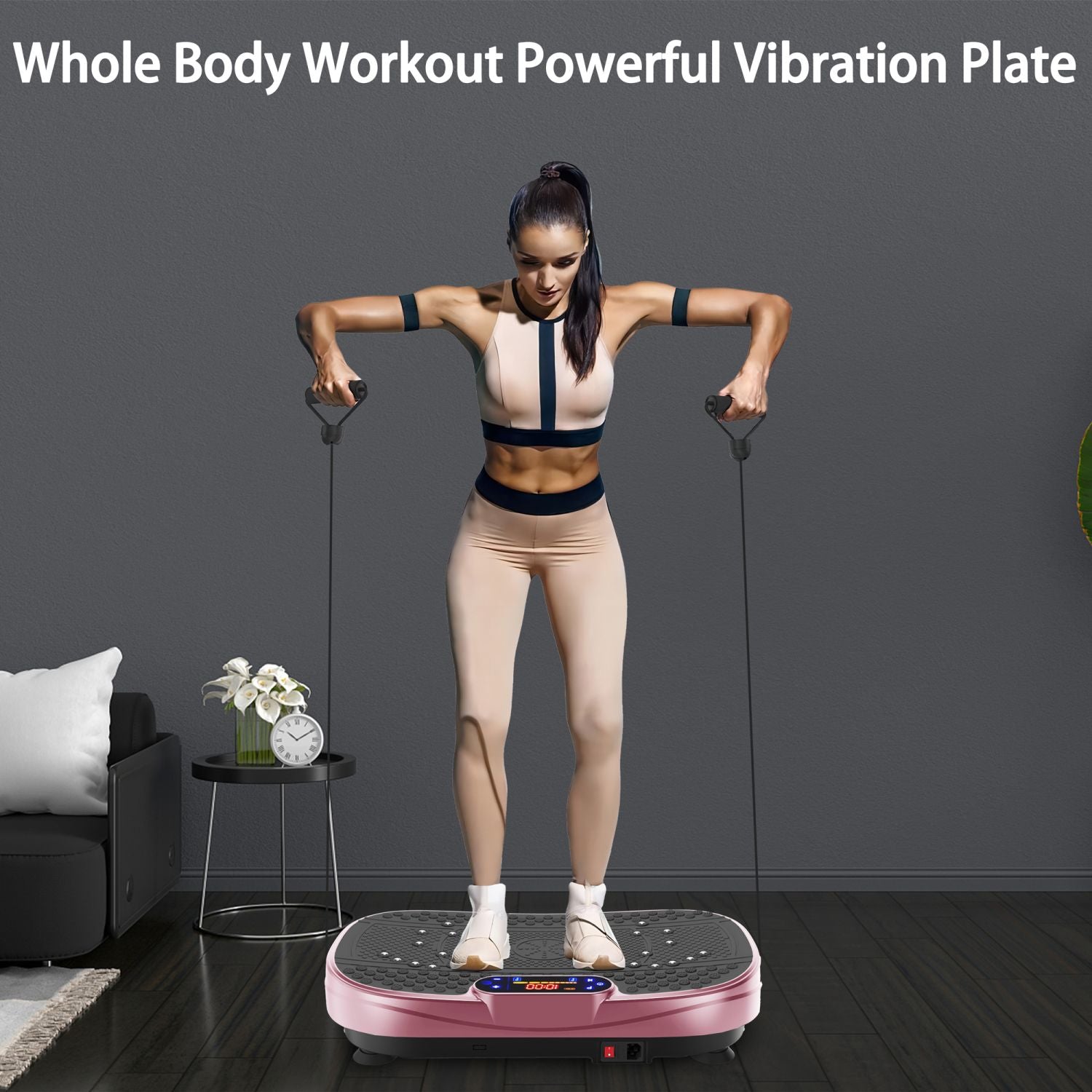 Vibration Plate Fitness Platform Exercise Machine