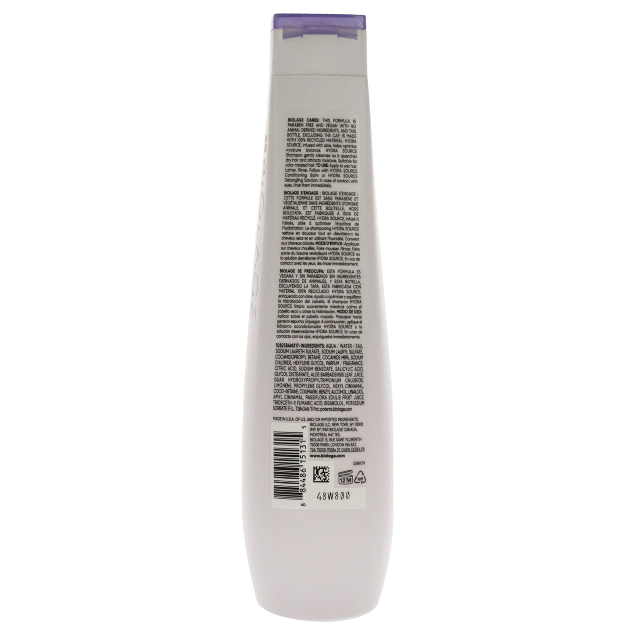 Biolage HydraSource Shampoo by Matrix for Unisex - 13.5 oz Shampoo
