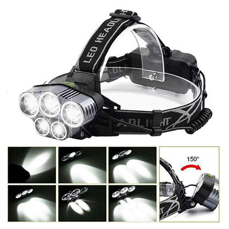 Rechargeable Headlamp for Camping Cycling Hiking Hunting