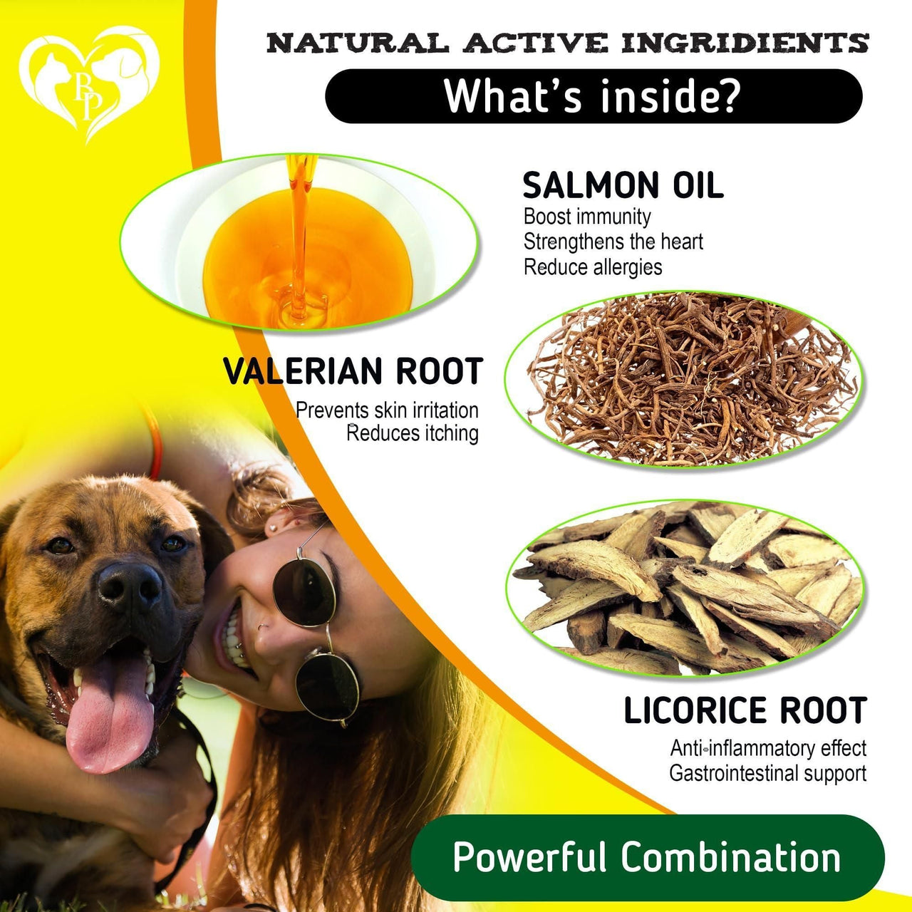 Dog Anti Itch Allergy Relief Chews Dry Itchy Skin Hot Spot Treatment with Probiotic Omega 3 Oil Immune Supplement Seasonal Allergies Medicine for Dogs Puppy 140 Bites