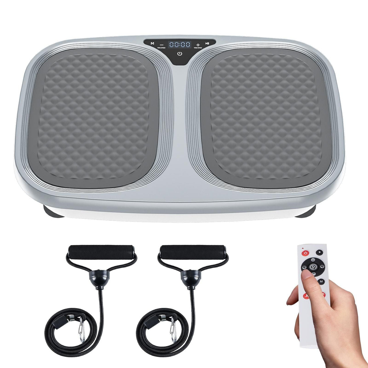 Vibration Plate Exercise Machine for Home Gym, Whole Body Workout Fitness Platform for Weight Loss, Balance Training