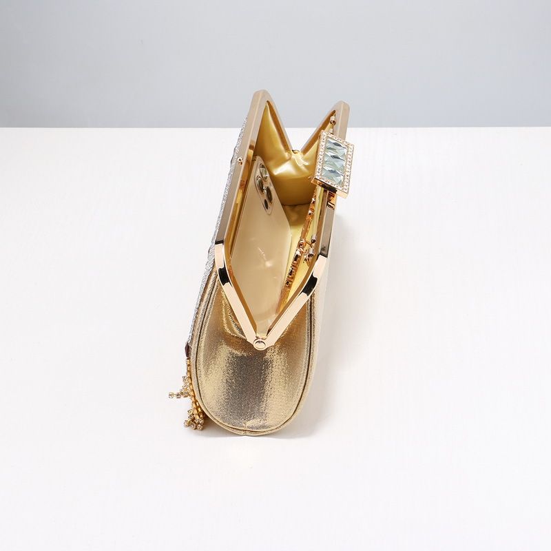 Tassel Shape Evening Bags Women's Hundred Banquet Handbags Dress Evening Bags