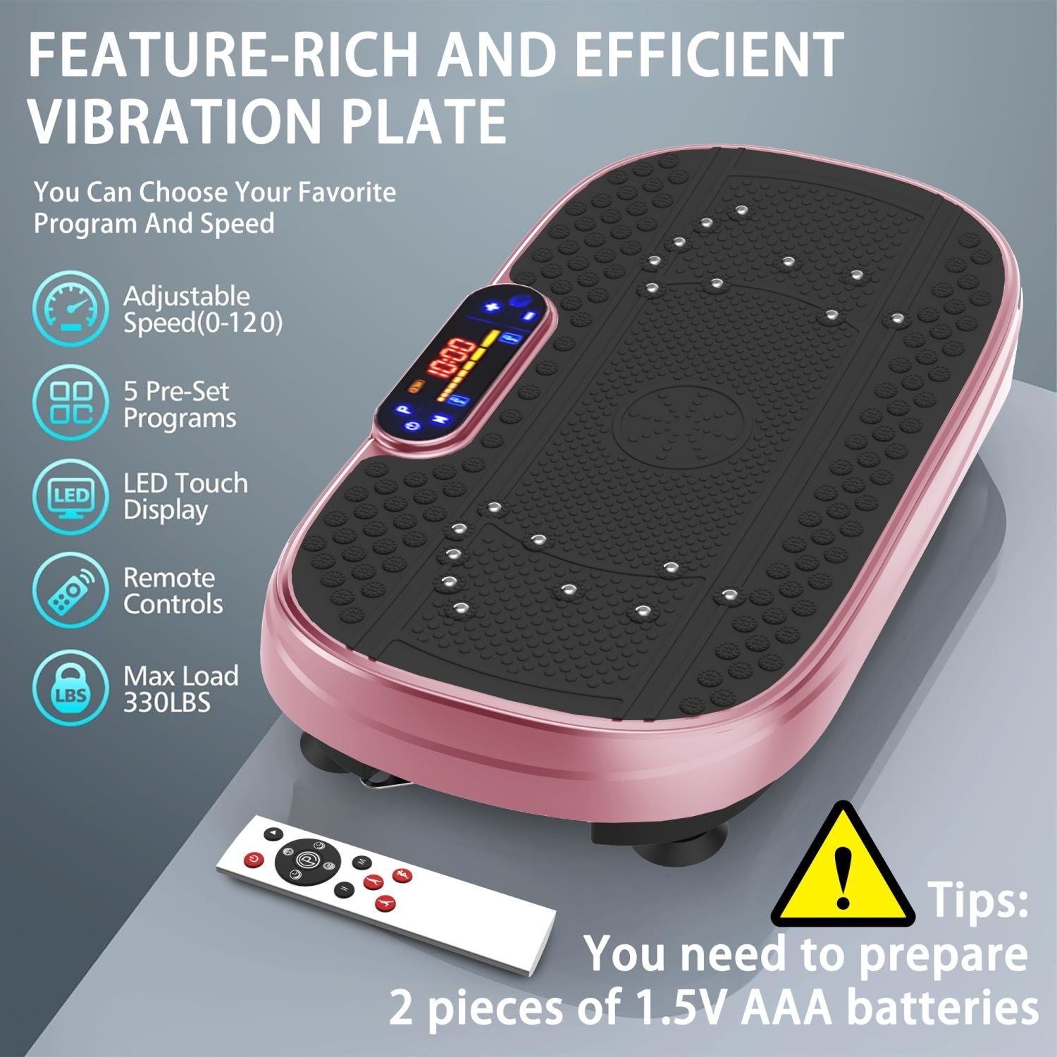 Vibration Plate Fitness Platform Exercise Machine