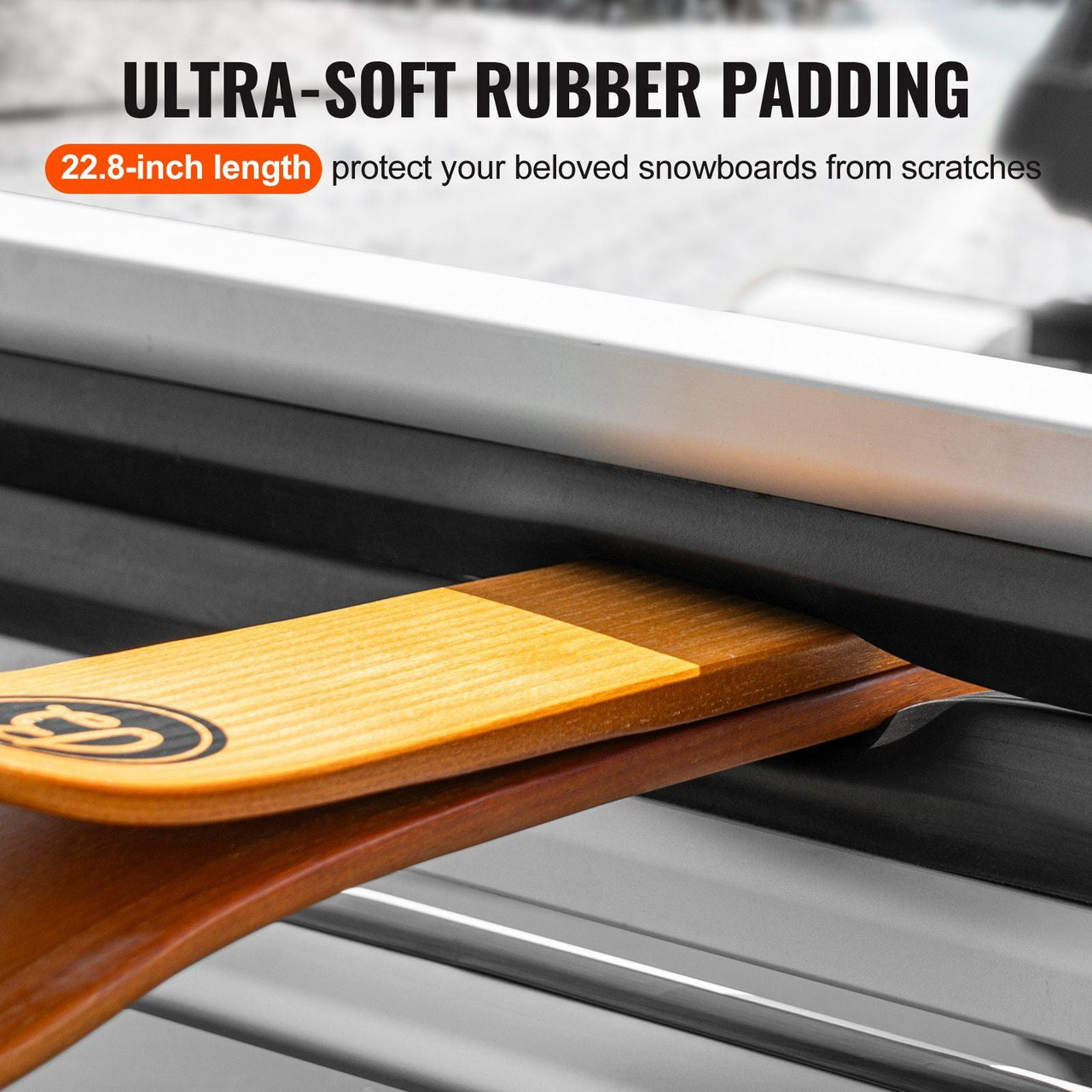 Ski Snowboard Roof Rack 31.7
