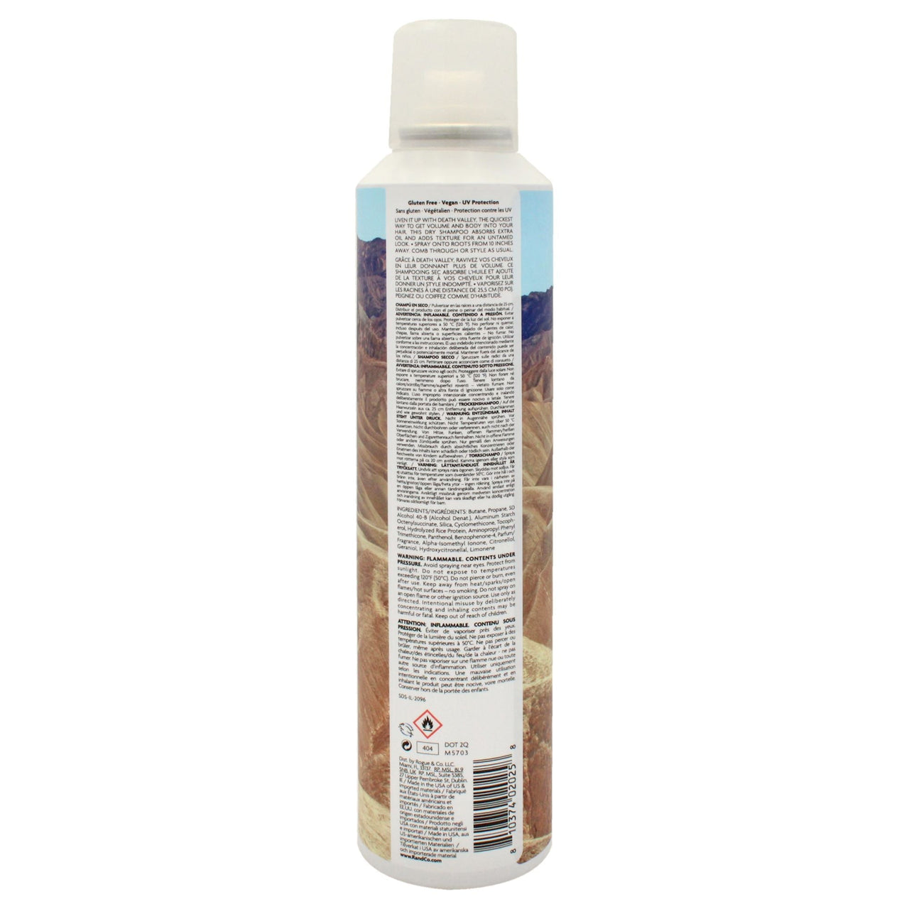 Death Valley Dry Shampoo by R+Co for Unisex - 6.3 oz Dry Shampoo