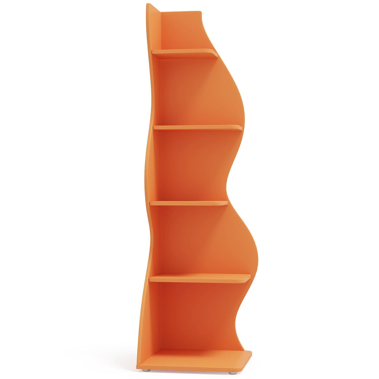 Modern Wall Corner Bookshelf Bookcase