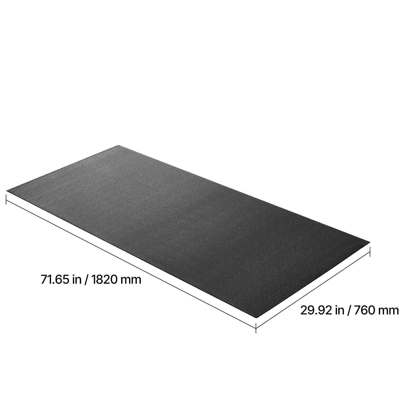 Treadmill Mat for Carpet Floor, 1/4