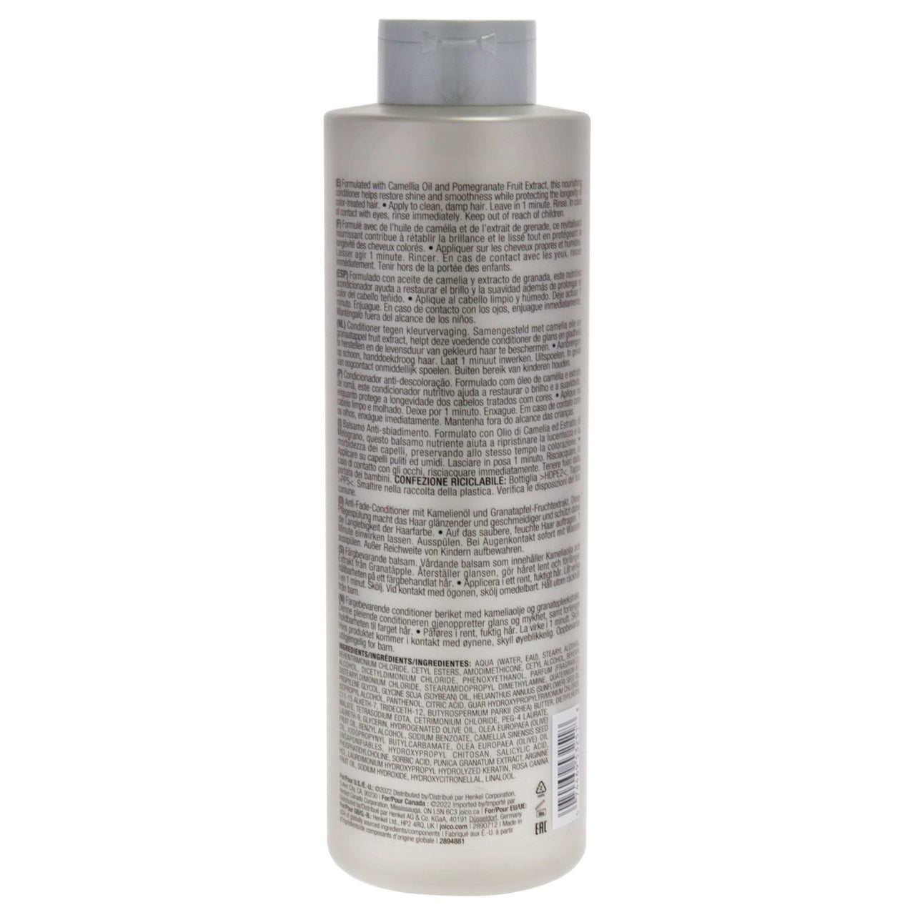 Colorful Anti Fade Conditioner by Joico for Unisex - 33.8 oz Conditioner