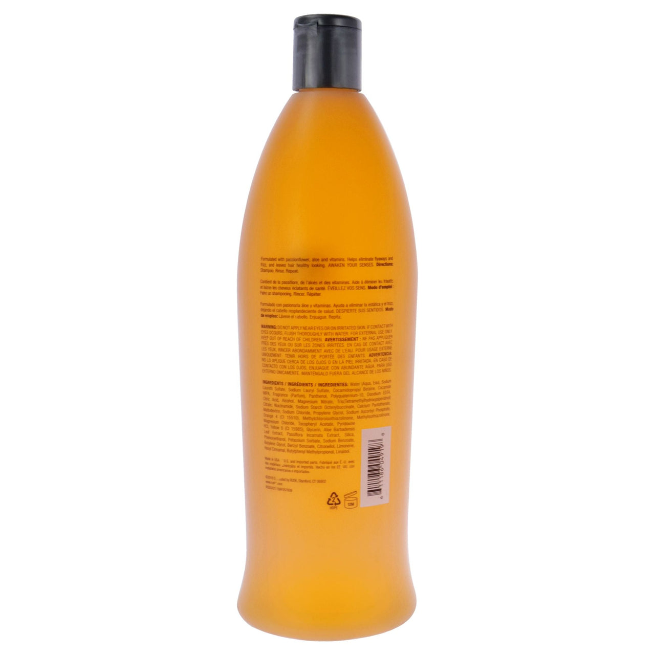 Sensories Smoother Passion Flower Aloe Shampoo by Rusk for Unisex - 35 oz Shampoo