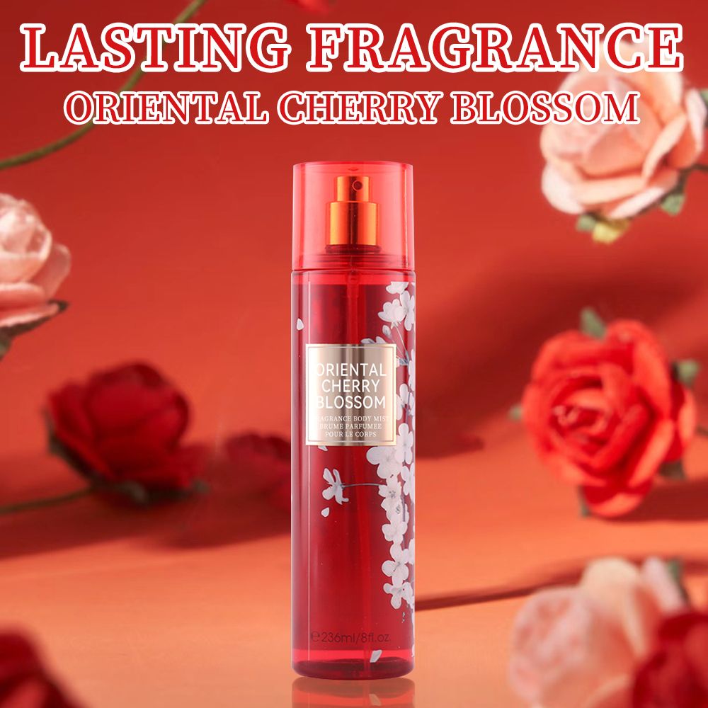 8 Fl.Oz/ Hair And Body Mist for Women, Floral Scented Spray, Refreshing Body Mist, Enduring Fragrance, Ideal for Everyday Use, Dates, Celebrations, And Gifting