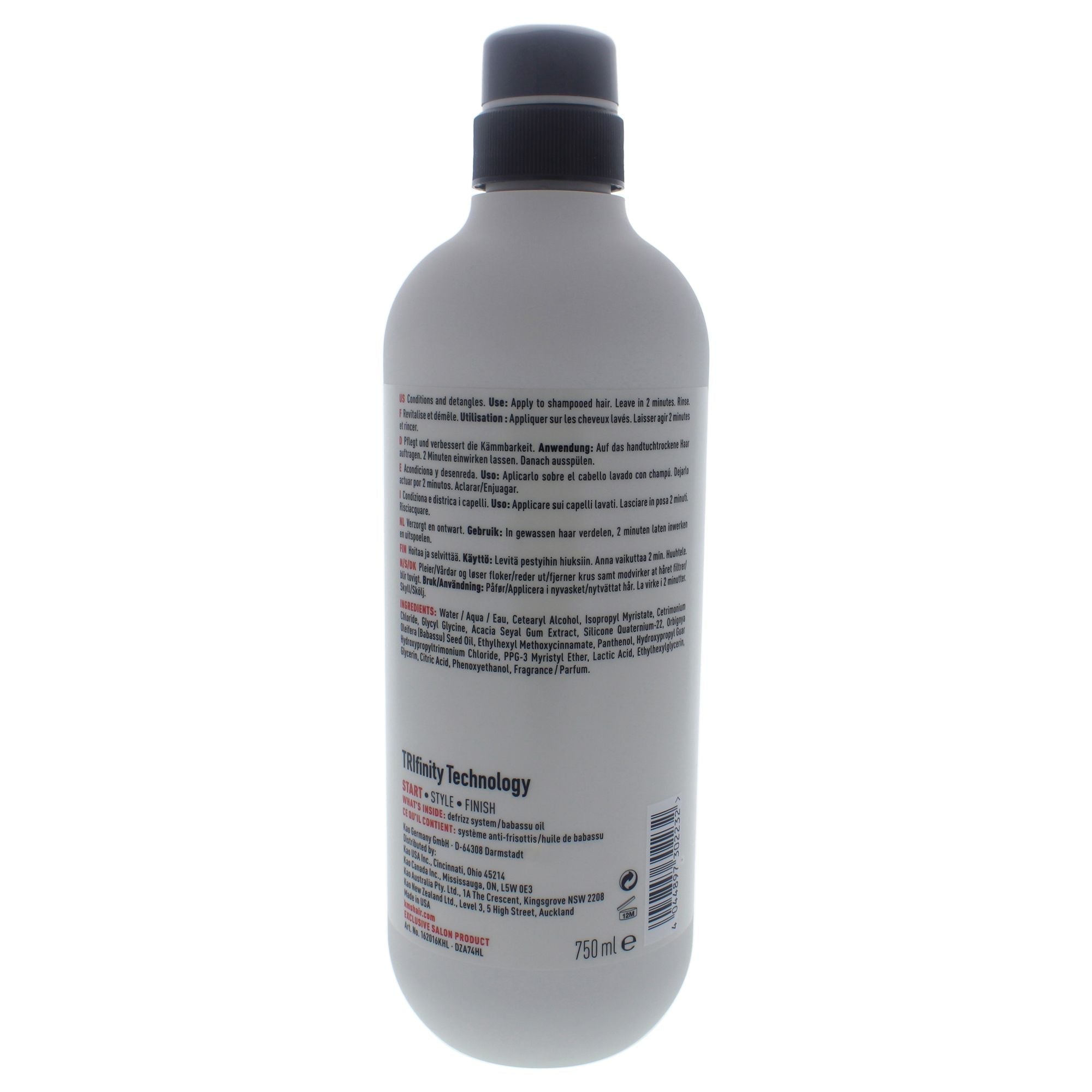 Tame Frizz Conditioner by KMS for Unisex - 25.3 oz Conditioner