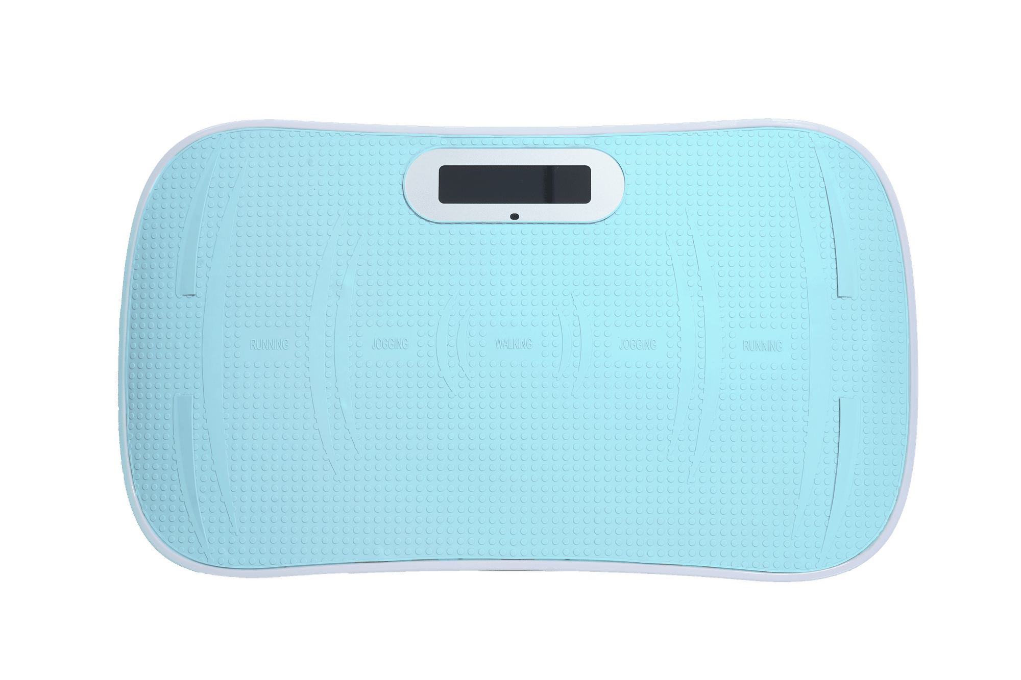 Full Body Vibration Platform Crazy Fitness Massage 10-Frequency Weight Loss & Fat Burner Shaking Machine For Unisex Blue