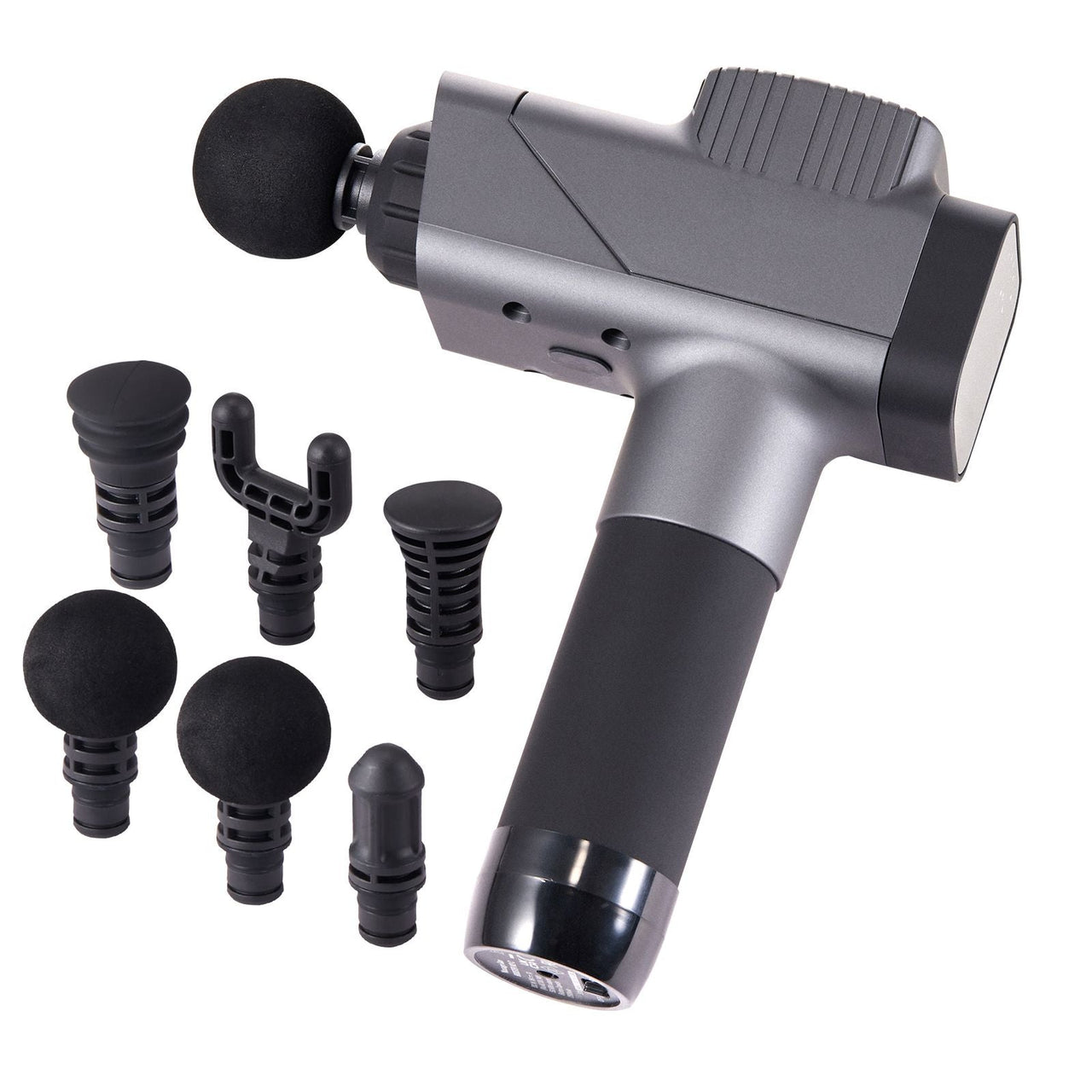 Massage Gun Deep Tissue, Percussion Muscle Massager for Athletes - with 8 Speed Levels & 6 Massage Heads, 16V 2500mAh Batteries, Handheld Massage Gun for Pain Relief, Muscle Relaxation