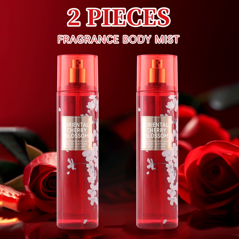 8 Fl.Oz/ Hair And Body Mist for Women, Floral Scented Spray, Refreshing Body Mist, Enduring Fragrance, Ideal for Everyday Use, Dates, Celebrations, And Gifting