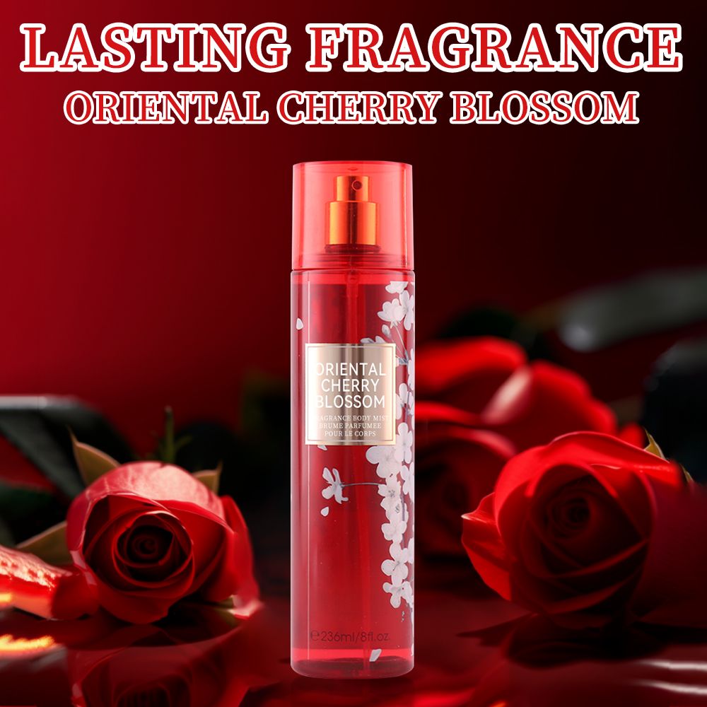 8 Fl.Oz/ Hair And Body Mist for Women, Floral Scented Spray, Refreshing Body Mist, Enduring Fragrance, Ideal for Everyday Use, Dates, Celebrations, And Gifting