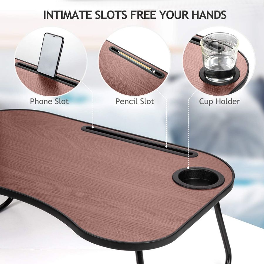 Laptop Stand for Bed ,Portable Lap Desk,23.8