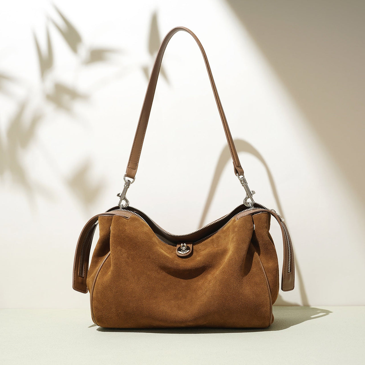 Luxury Niche Fashion Crossbody Bag Made From Genuine Leather