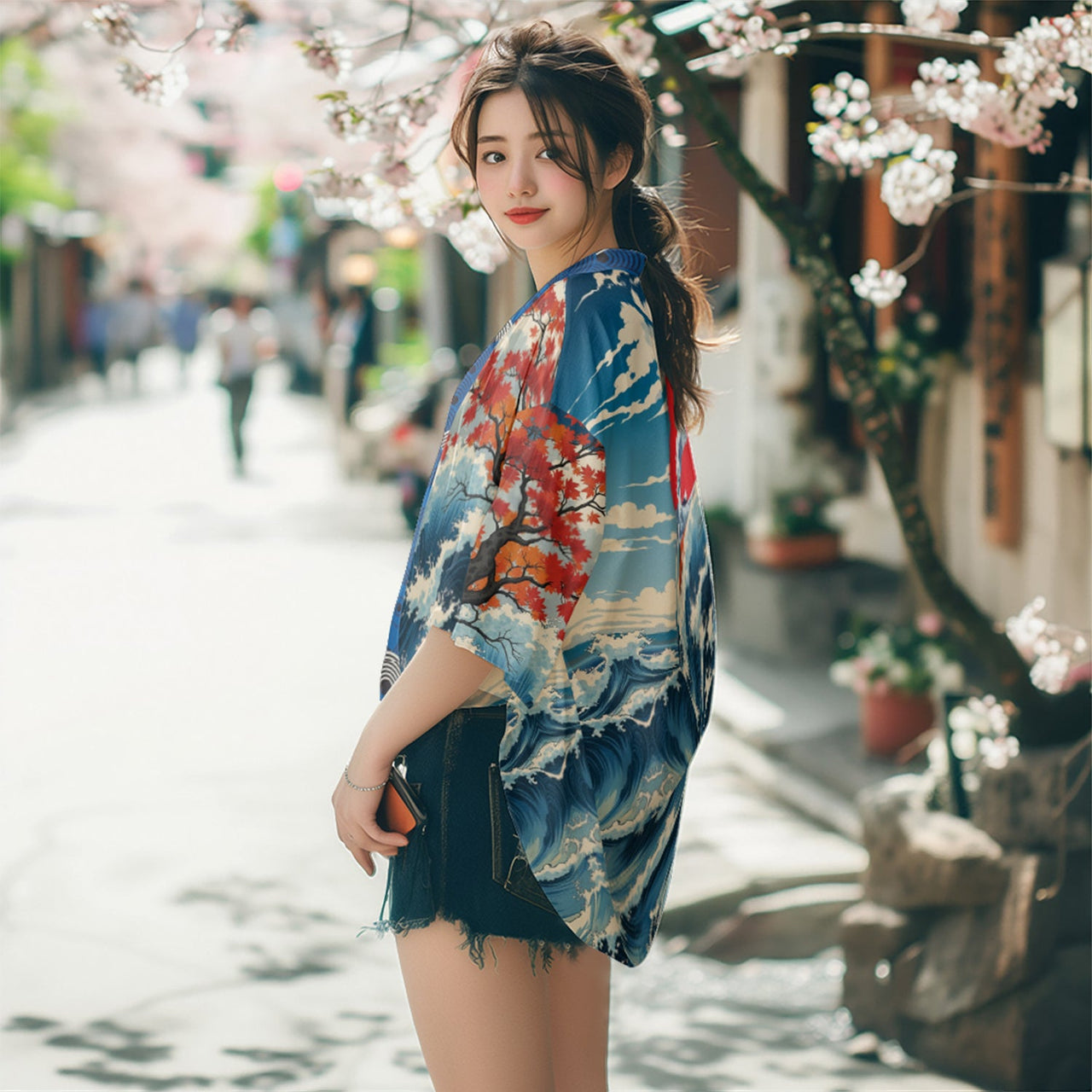 K22 Blue Oceans Kimono
