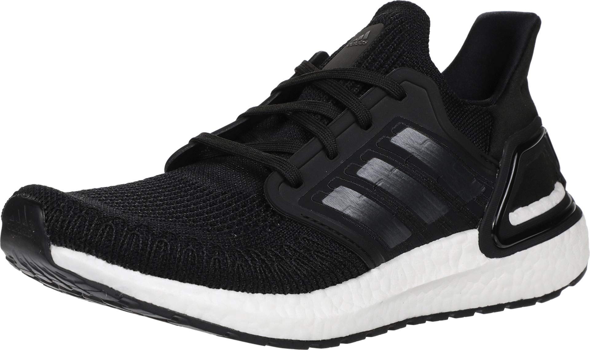 adidas womens Ultraboost 20 Running Shoe Black/Night Metallic/White 6.5 US