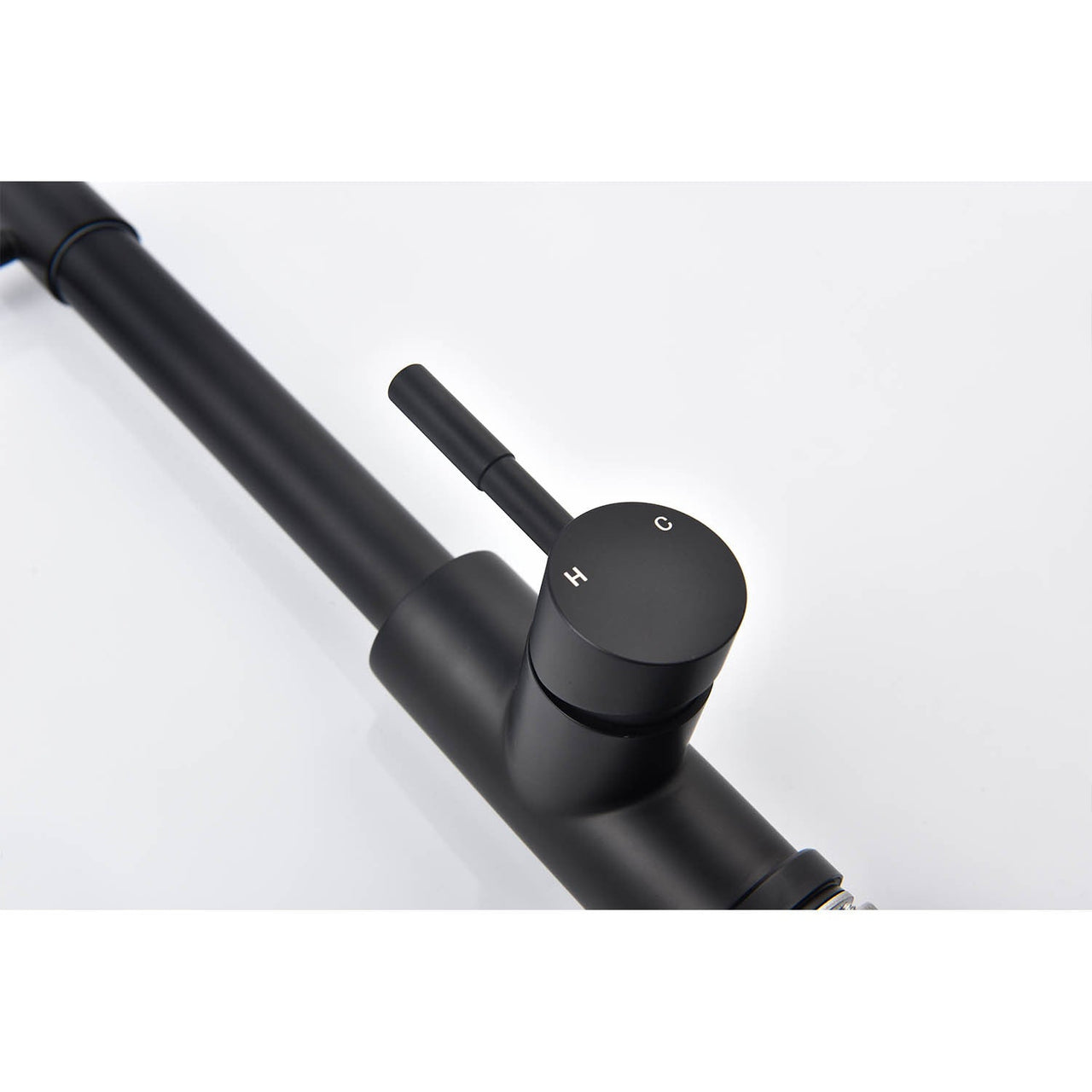 Pull down Single Handle Spring Kitchen Faucet
