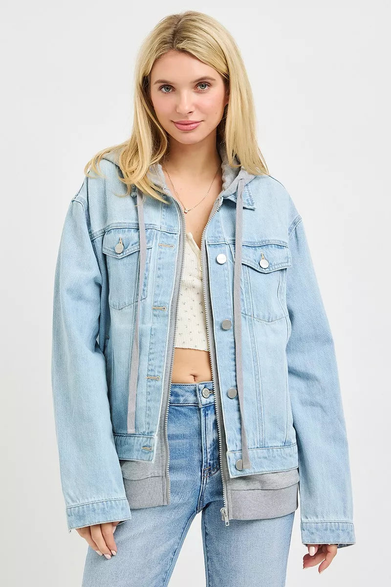 RISEN Oversized Hoodie Jacket