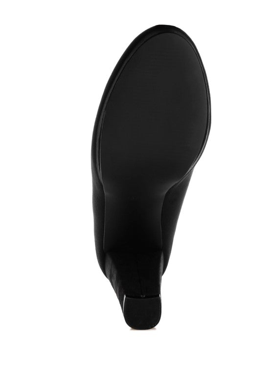 Olanta Block Heel Pumps