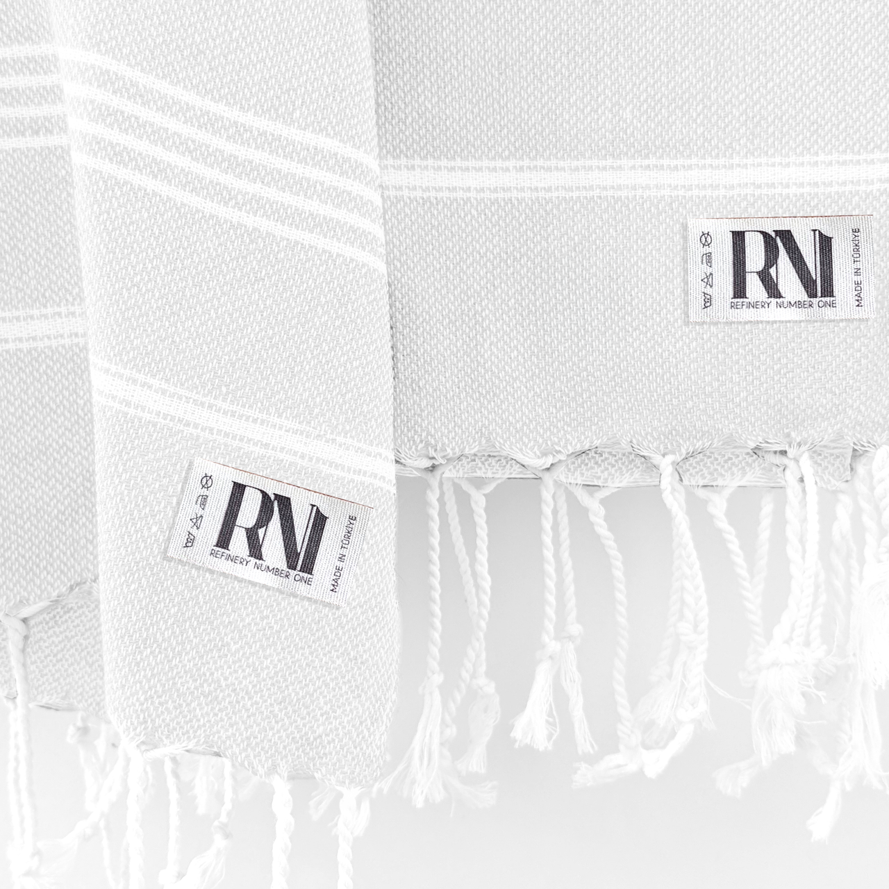 Istanbul Classic Turkish Hand Towel Set for Kitchen, Bath, Beach, Gym, Yoga and Travel