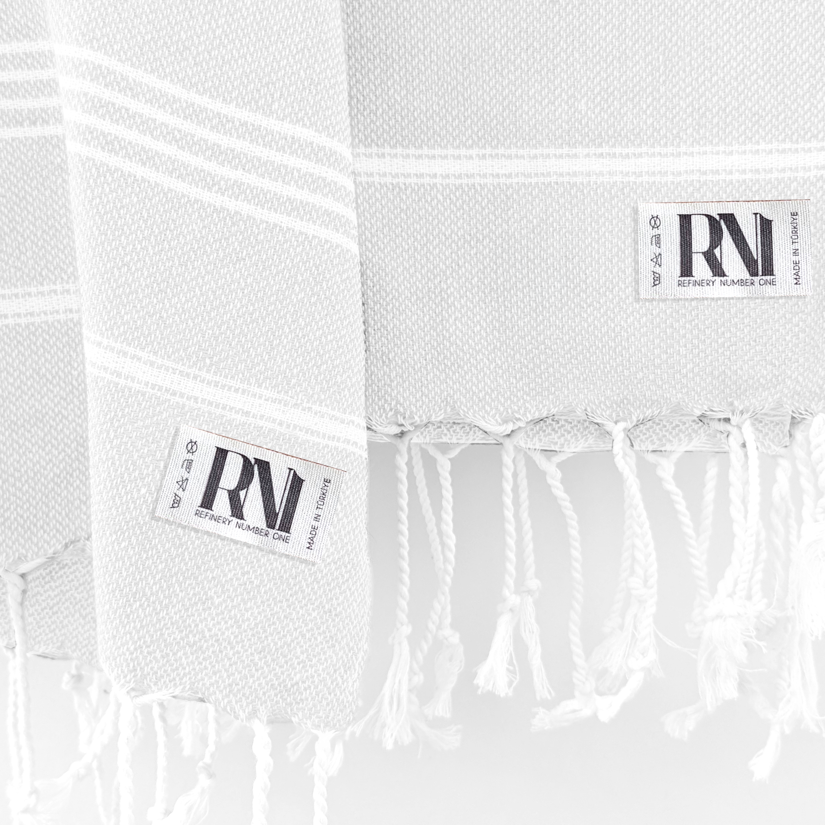 Istanbul Classic Turkish Hand Towel Set for Kitchen, Bath, Beach, Gym, Yoga and Travel